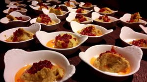 Amuse Geule at Restaurant Café Kostbar in Saarbrucken