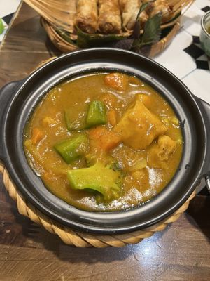 Vegetable curry   at MẸT Vietnamese Restaurant & Vegetarian Food - Hang Bac in Hanoi