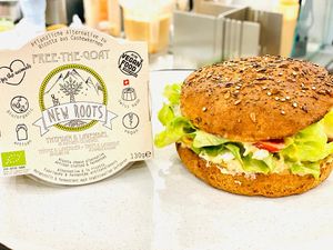 Sandwich Vegan cheese gluten free at Bio Fred in Geneva