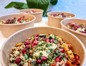 Quinoa Bowl at Bio Fred in Geneva