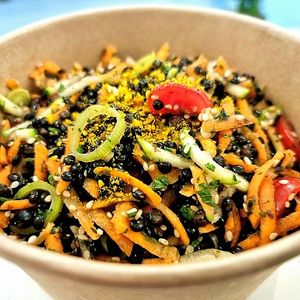 Lentil Bowl at Bio Fred in Geneva