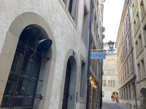 Entrance  at Bio Fred in Geneva