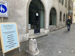 Entrance  at Bio Fred in Geneva