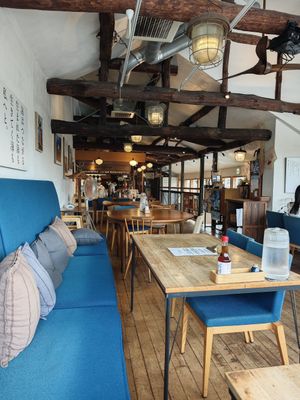 Inside at Komedoko Shokudo - こめどこ食堂 in Hiroshima