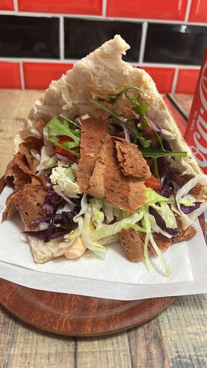 Vegan Döner at HAPPY KEBAB in Muenster