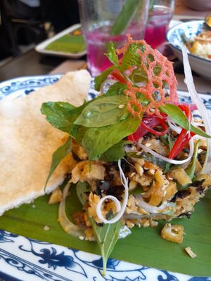 Salad at Hoi An Vegan in Ho Chi Minh City