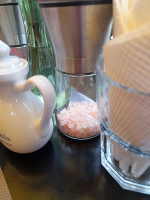 Pink salt at Hoi An Vegan in Ho Chi Minh City