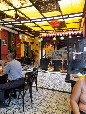 Inside at Hoi An Vegan in Ho Chi Minh City