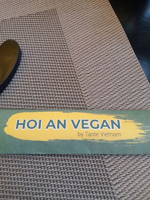 Name at Hoi An Vegan in Ho Chi Minh City