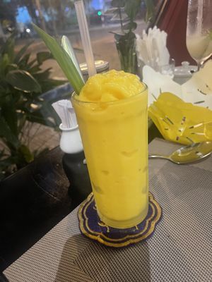 Mango smoothie   at Hoi An Vegan in Ho Chi Minh City