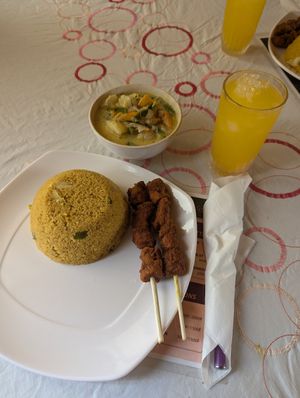  at Govinda's Veggie Vegan in Lome