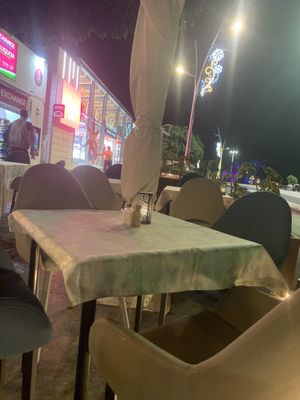 Outside tables  at Restaurante L'Italiano in Lanzarote