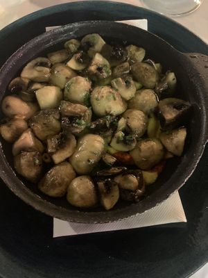 Funghi all traditionale   at Restaurante L'Italiano in Lanzarote