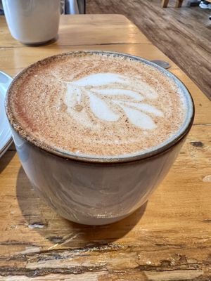 Hot chocolate   at Jessie's  in Pitlochry