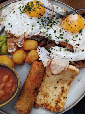 Great portion at Jessie's  in Pitlochry