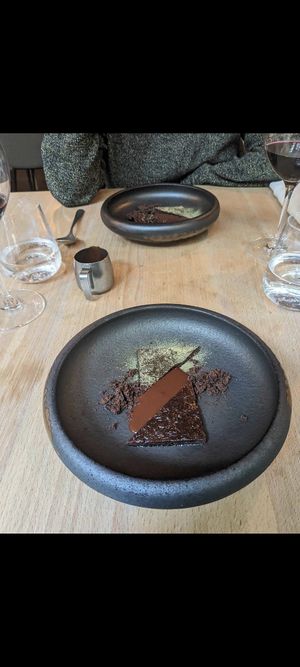 Dessert vegan at La Table de Colette in Paris