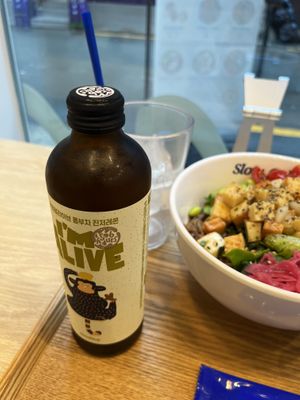 Ginger kombucha  at Slow, Cali in Busan