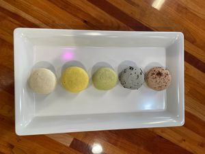 Rainbow Macarons at Drink Me! Tea & Treats in Tempe