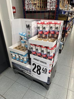   at REMA 1000 in Svolvaer