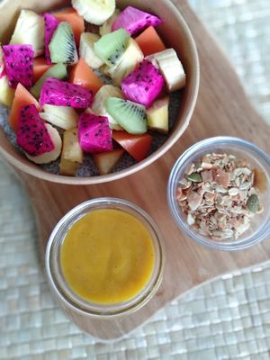   at Ubuntu Café in Canggu