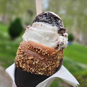 Vegan Bounty kurtos at Sisters Kurtoš in Zagreb