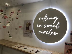 Cool interior!  at Sisters Kurtoš in Zagreb