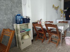 Interior at Nong Ping's Not Boring Vegetarian Restaurant in Phayao