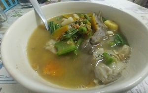  at Nong Ping's Not Boring Vegetarian Restaurant in Phayao