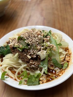   at Su Shan Mian - 素山面素食 - 文殊院店 in Chengdu