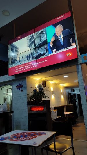 Pantalla at Café CENTRAL Arabica in Ourense