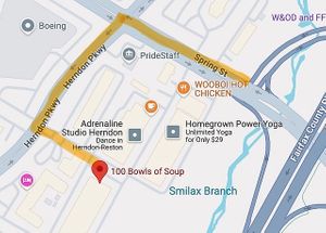  at 100 Bowls of Soup in Herndon