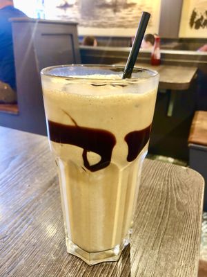 Biscoff babe milkshake  at Maggie Mays - Botanic in Belfast