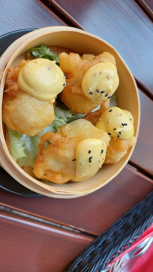 Cauliflower tempura at Kaia Mainz - Modern Asian Dining in Mainz