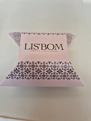 Pastel de nata at Lis'bom in Hamburg