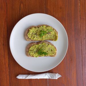 Avocado toast at O Baba, with crunchy bread and creamy avocado spread will help you to start your good day^^ at O Baba Vegan in Denpasar