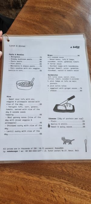  at O Baba Vegan in Denpasar