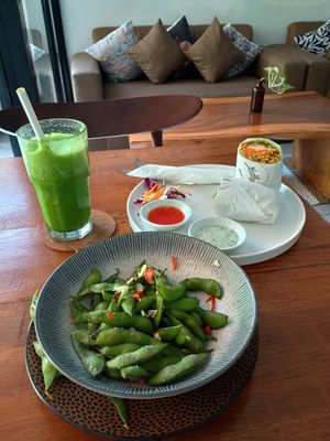 Beautiful little Warung on the west side of the bypass. I love that they have no added sugar and very little oil, so everything tastes so fresh and clean. ❤️❤️❤️ at O Baba Vegan in Denpasar
