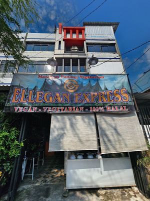 Outside at Ellegan Cafe Express in Tangerang