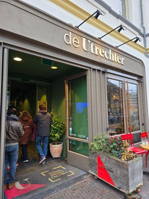 Entrance at De Utrechter Stadsbrasserie en Bar in Utrecht