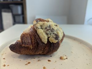 Cookie dough Croissant... at From Julia in Salzburg