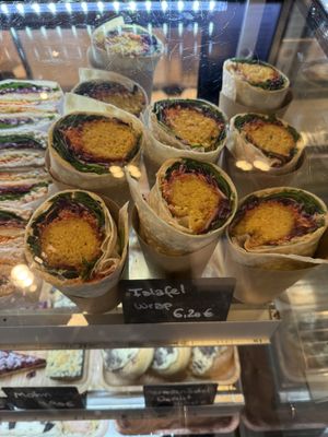 Falafel wrap  at From Julia in Salzburg