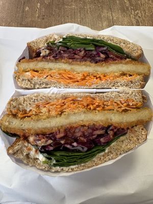 Vegan schnitzel  at From Julia in Salzburg