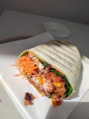 Veganer burito at From Julia in Salzburg