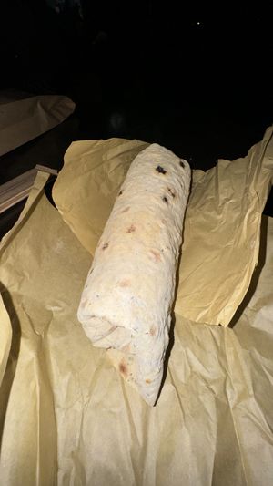 Massive wrap  at Falafelo Street Food in Athens