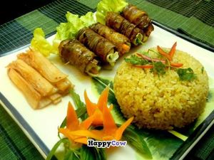 Ngoc Lien Vegan - com chien thit nuong at Ngoc Lien in Ho Chi Minh City