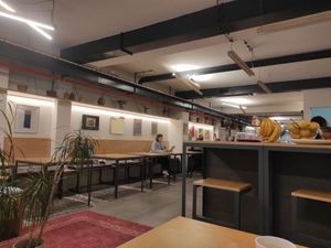 Inside at oVEGANADA in Porto