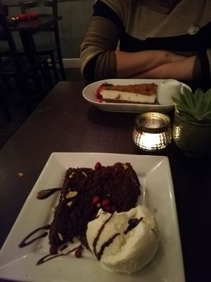 Dessert at The OakTree in Leigh-on-sea