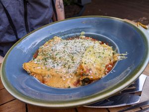 Lasagna at The OakTree in Leigh-on-sea