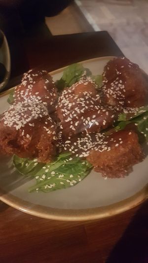 Cauli poppers at The OakTree in Leigh-on-sea