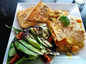 lasagne meal at The OakTree in Leigh-on-sea